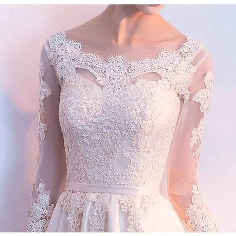 Классическое платье Чонсам для подружки невесты, длинное свадебное платье с кружевными цветами, тонкое платье цвета шампанского, Qipao, вечернее платье