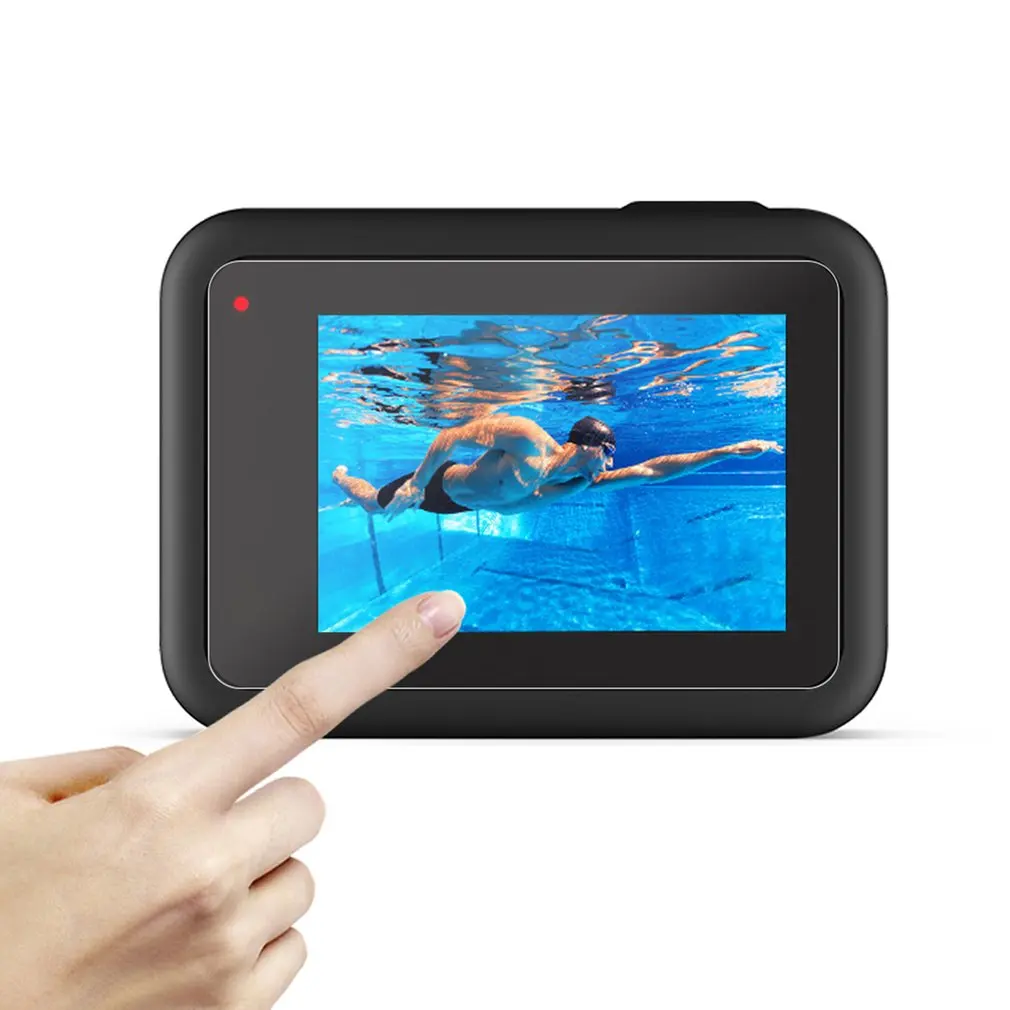 Закаленное стекло протектор экрана для Gopro Hero 8 черная спортивная защита для экрана камеры пленка из закаленного стекла аксессуары для камеры