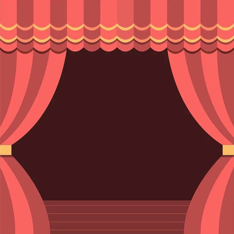 卡通演出话剧幕布舞台背景素材背景图片素材免费下载 图片编号qbbpmddx Pngbag素材网