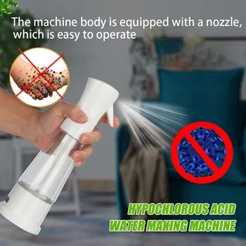 

2020 NEW Disinfection Water Maker Machine Disinfectant Hypochlorous Acid Water Making Machine Sterilization Water Spray Bottle