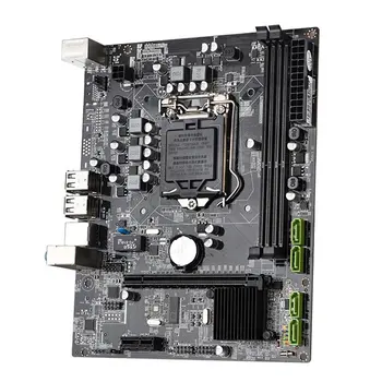 

P55 Computer Motherboard Multi-Graphics Card Output High Compatibility All Solid Capacitors Replace Computer Motherboard