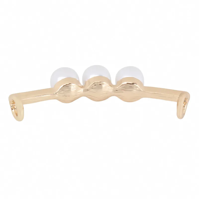Shoe Clip Decoration Faux Pearl Shoe Clips Decorative Accessories Bridal Shoes Rhinestone Clip Buckle - Color: style 6