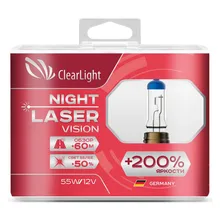 Лампа галогенная HB4 Night Laser Vision+200%, 2 шт