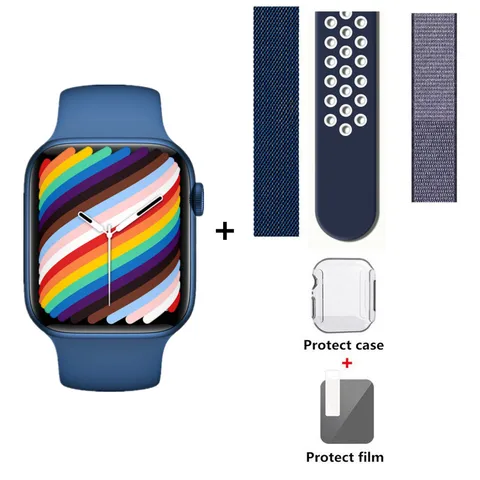 Wholesale Link for W37/W37 Pro Series 7 2021 Smart Watch 7 Bluetooth Call 1.75 Inch Split Screen Smartwatch