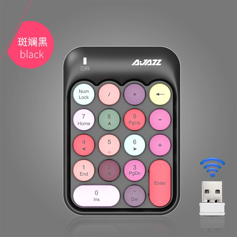 Wireless Numerico Keyboard 2 4G Chocolate Pbt Keycap For Teclado Tablet Anne Pro 2 Pc Gk61 3