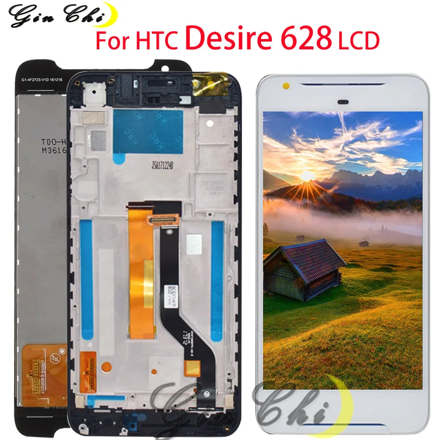 Для HTC 628 ЖК-дисплей дигитайзер для 5 0 'HTC Desire ЖК-экран сенсорный панель в сборе