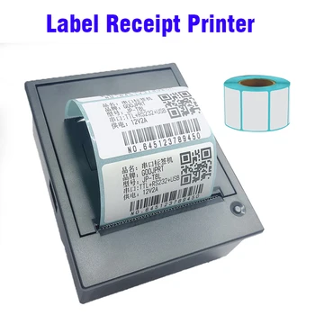 

58mm Thermal parallel label receipt barcode printer Embedded sticker Pos mini printer 12V2A Support windows liunx Android arduin