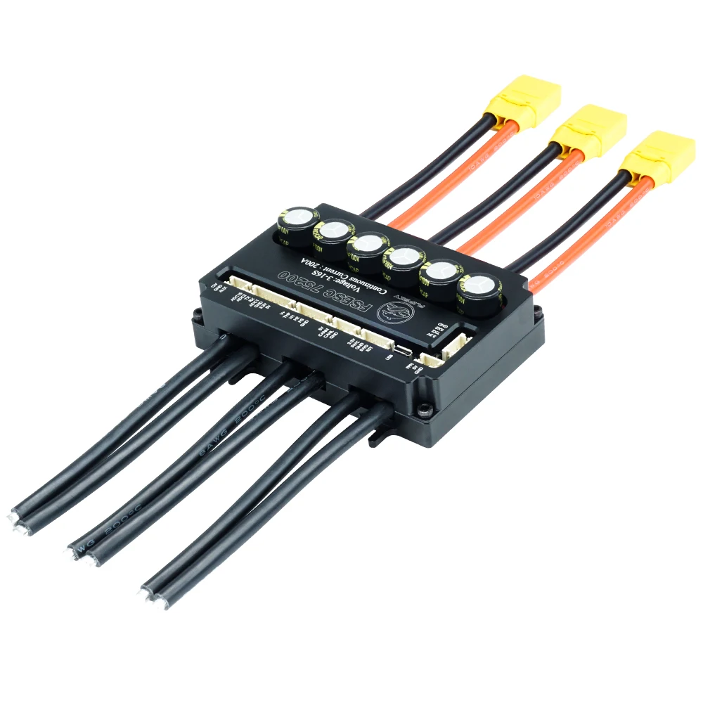 Flipsky FSESC75200 75 в мощный ток 200A ESC основа на Vesc с алюминиевым радиатором для робота