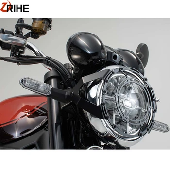 

For Kawasaki Z 900RS 2017 2018 2019 2020 Motorcycle Headlight Head Light Guard Protector Cover Protection Grill z900rs 2017-2020