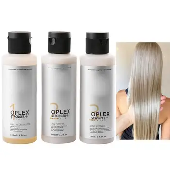 

3pcs 100ml Zero Damage Hair Care Products Before Dyeing Perming Coloring Bleaching Hair Repair Scalp Damage Repair Treatment