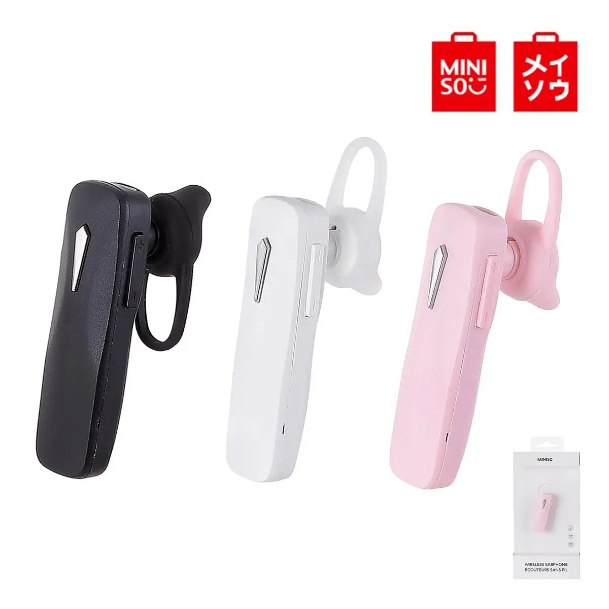 MINISO BH10 Bluetooth наушники, беспроводные наушники, стерео наушники, Спортивная гарнитура, Concision стиль, для деловых телефонов
