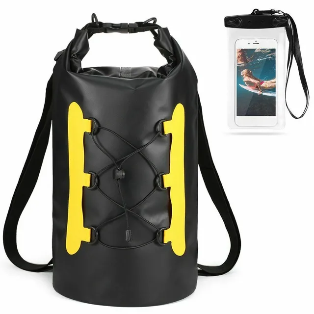 Waterproof Ocean Swimming Backpack PVC Diving Compression Storage Dry Pack Bag Men Women Kayaking Boating Surfing Backpack 15L - Image 2