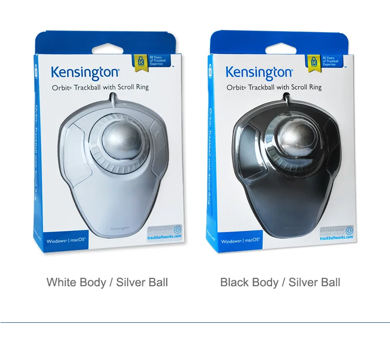 kensington com usb ótico do anel do