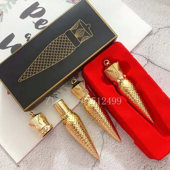 

Wholesale 12.1MM Empty Carrot Shape Lipstick Tube Bottle Containers Lip Balm Tube Bottle Containers Makeup Refillable Bottles