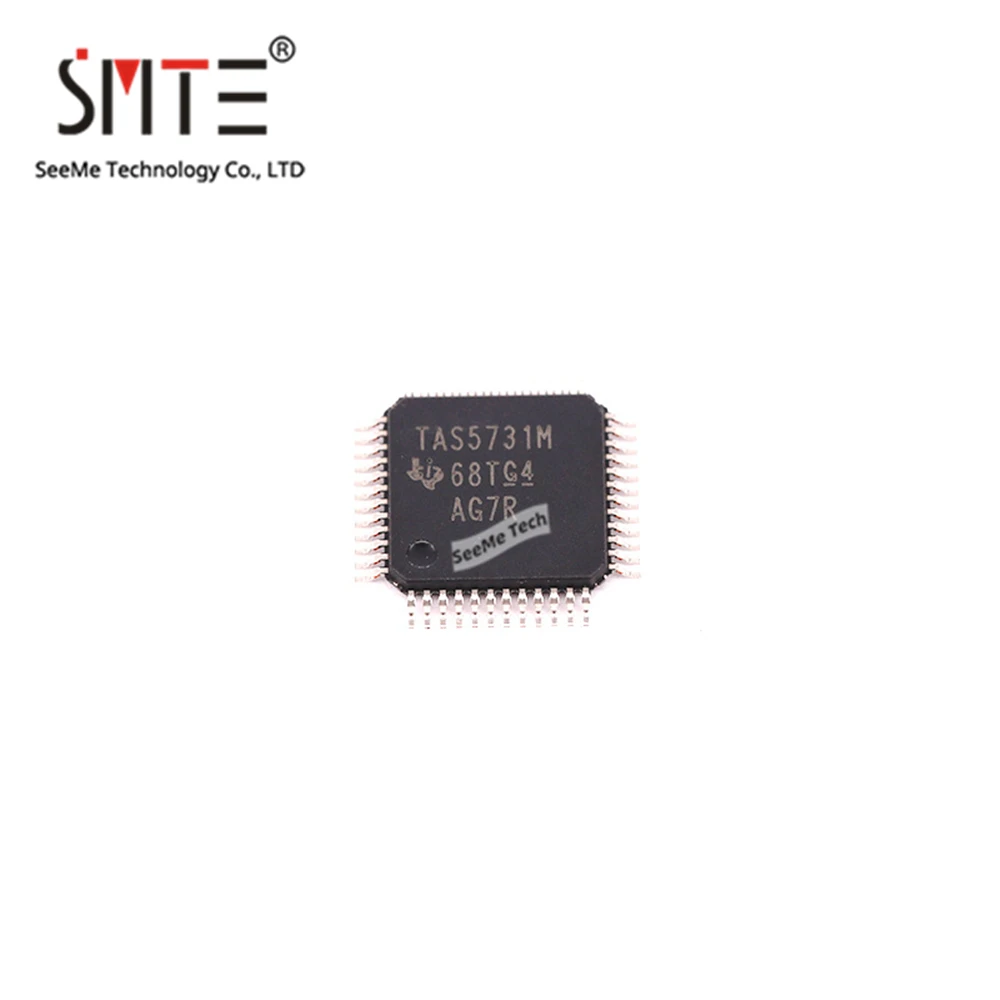 TAS5731MPHPR IC AMP D MONO/STER 69 6 Вт 48HTQFP Новый и оригинальный | Электронные компоненты