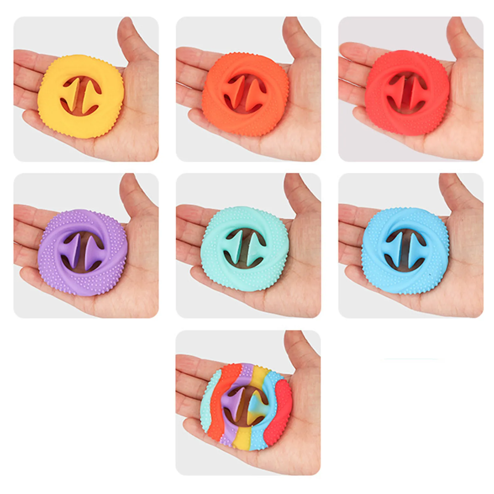 New Anti-stress snapperz Finger Hand Grip Anti-anxiety Silicone Fidget Squeeze Stress Reliever Extrusion Sensory Toy | Игрушки и хобби