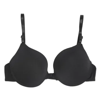 

Women Bra Spring and Summer Seamless Sexy Front Button Closure Bra Push Up Underwear Buckle Female Small Chest Underwire Bra