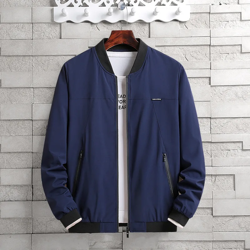 

2019 Men'S Wear Trend Coat Loose Casual Jacket Men's Plus-sized Baseball Uniform Youth Spring And Autumn Jacket