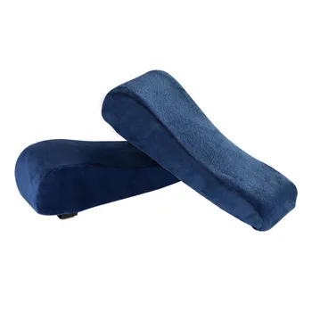 

1pair Soft Memory Foam Non Slip Pressure Relief Elbow Pillow Forearms Armrest Pad Office Cushion Covers Wheelchair Ergonomic