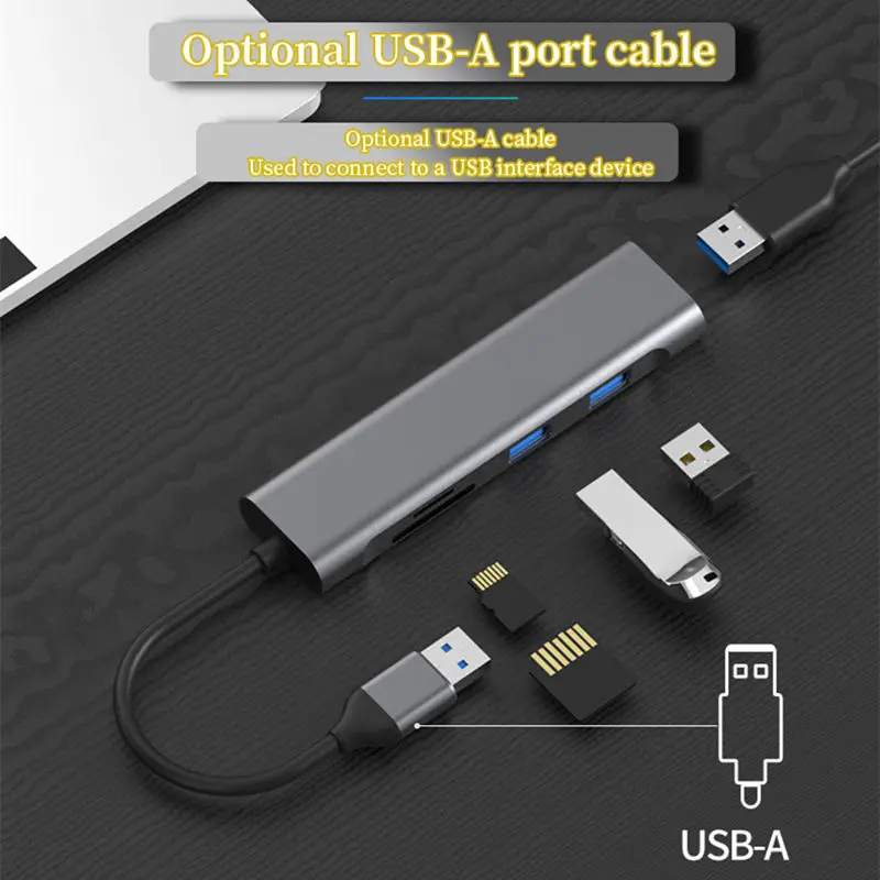 USB 3 1 Type C концентратор к HDMI адаптер 4K для TF SD ридер слот PD телефон MacBook Pro Air Huawei XiaoMi 0