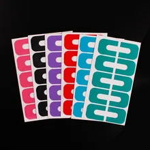 Manicure Anti-Overflow Stickers Environmentally Friendly U-Shaped Anti-Overflow Adhesive Paper Spill-proof Protector Manicure St