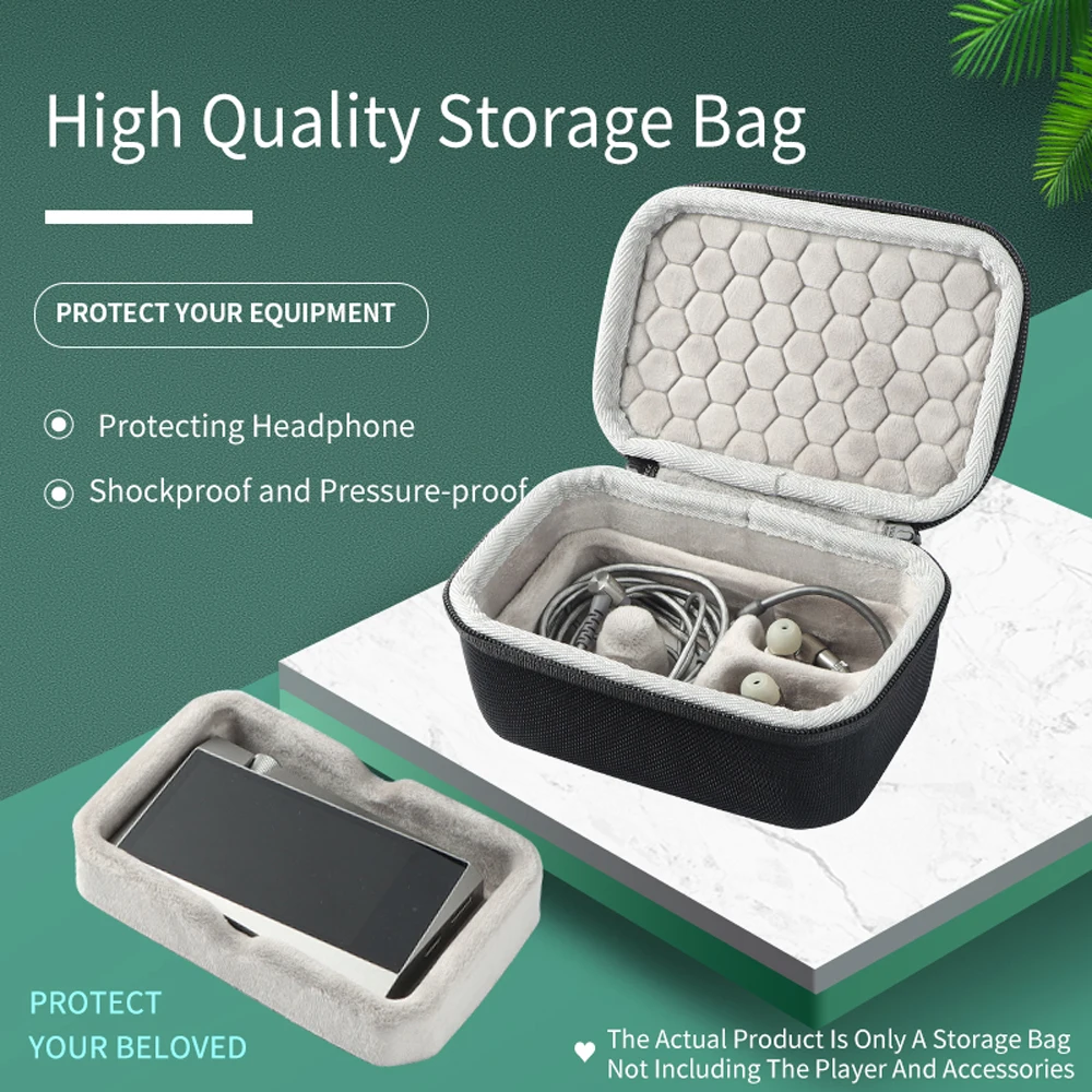 Storage Box Carrying Case for iBasso DX320 DX300 DX220 DX160 iRiver SP2000T SP1000M SE200 SE180 SR25 SR15 Cayin N8ii N8 N6ii music player case storage box carrying case