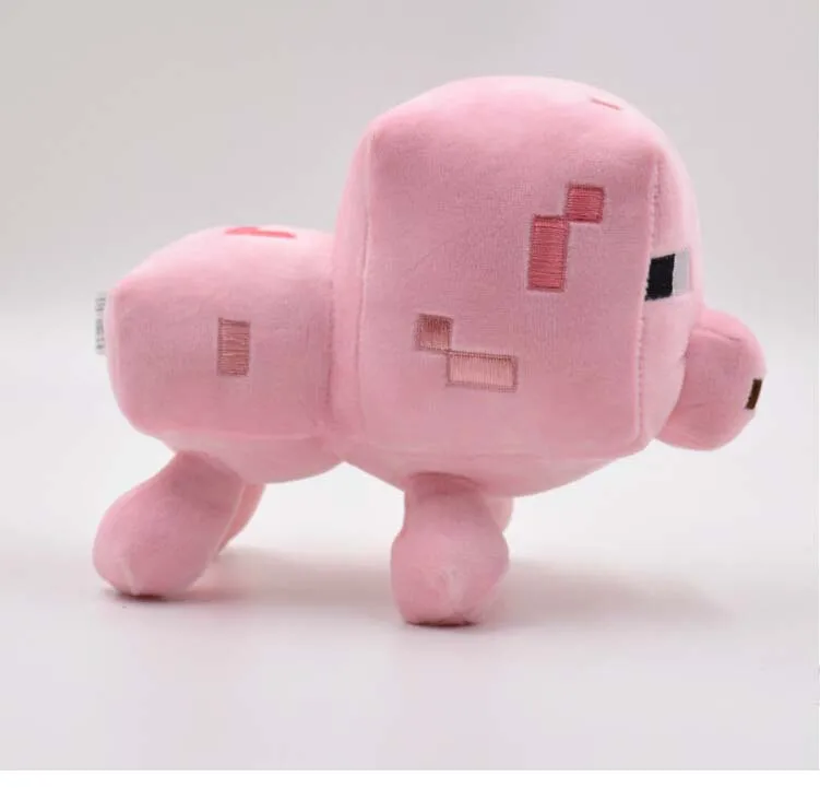 Stuffed Plush Toys Minecrafed  Plush  Doll Zombie Bat Squid Mooshroom Enderman Ocelot Pig Baby Sheep Various styles Kids  Gift