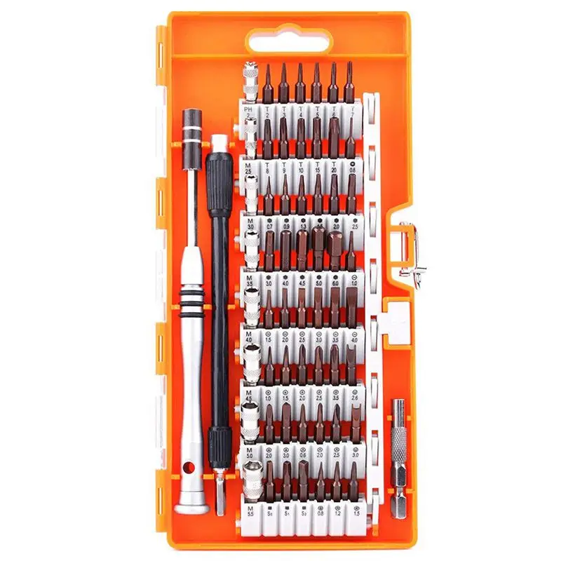 

BMBY-Screwdriver set, S2 steel 60 in 1 with 56 screwdriver bits, precision magnetic drive kit, professional repair kit for iPhon