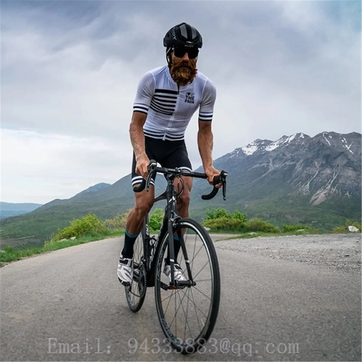 LOVE THE PAIN Pro Team Cycling Set 2021 High Quality American Professional Summer Outdoor Cycling Jersey Italian Webbing Pants LOVE THE PAIN Pro Team Cycling Set 2021 High Quality American Professional Summer Outdoor Cycling Jersey Italian Webbing Pants