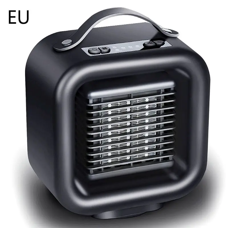 

Household Desktop Heaters Dormitory Foot Warmers Mini Hot and Cold Fan Office Small Electric Heater