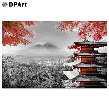 

Diamond Painting 5D Full Square/Round Drill Mount Fuji Japan Daimond Rhinestone Embroidery Painting Cross Stitch Mosaic Pic M287