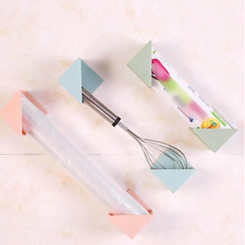 

4pcs/set Bathroom Paste Shelves Walls Mounted Rack Organizer Sets Kitchens Living Rooms Walls Sundries Storage Racks Shelf