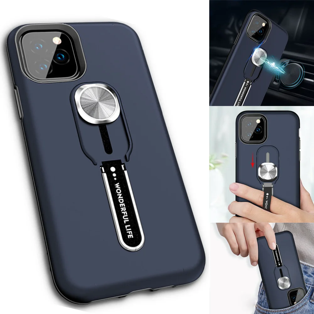 Magnetic Finger Ring Holder Stand Armor Hard Case Cover for iPhone 11/11Pro Max ING-SHIPPING | Мобильные телефоны и