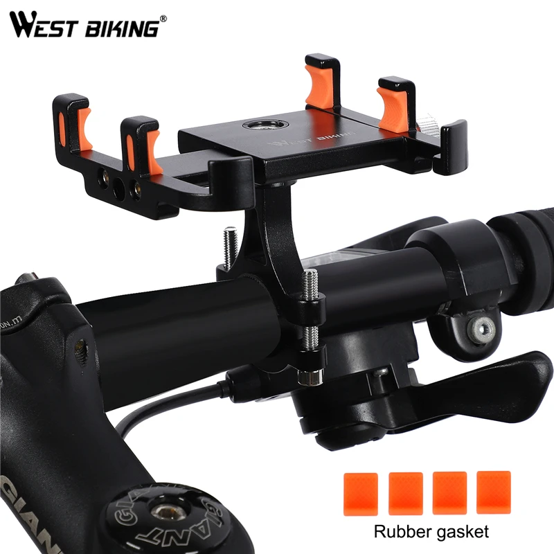 WEST BIKING, универсальный держатель для телефона на велосипед, мотоцикл, для iPhone, держатель для мобильного телефона, держатель для руля, подставка, крепление для gps
