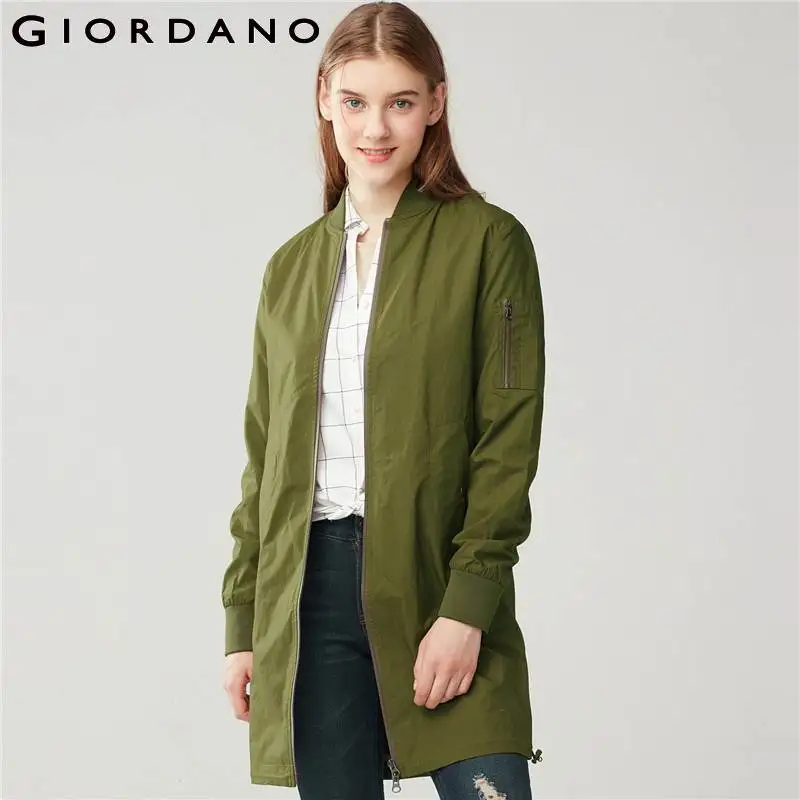

Giordano Women Solid bomber jacket