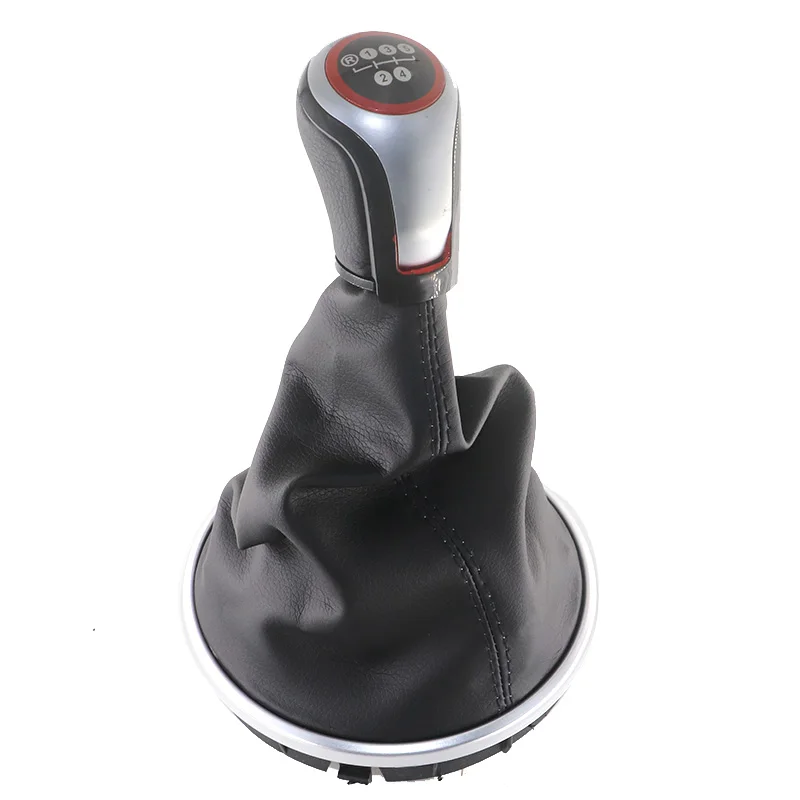 

Car Gear stick shift knob gearbox shift knob boot For Skoda Fabia 2 II Roomster 2006 - 2010 Gearbox handle