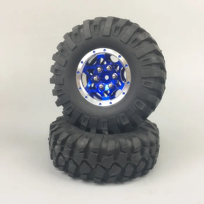 KYX Racing Alloy универсальные 1 9 &quotколеса обода с шинами для 1/10 RC Гусеничный автомобиль