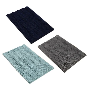 

Bath Mat Shower Rug Water Absorbent Fast Dry Super Soft Rugs for Bath Tub Shower Entrance- W17Inch x L24Inch