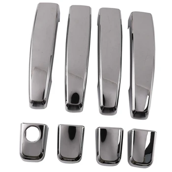

Chrome Door Handle Covers for 10-15 Chevy Equinox/06-11 HHR/08-12 Malibu/09-15 Traverse/07-15 GMC Acadia/10-15 Terrain/07-09 Sat