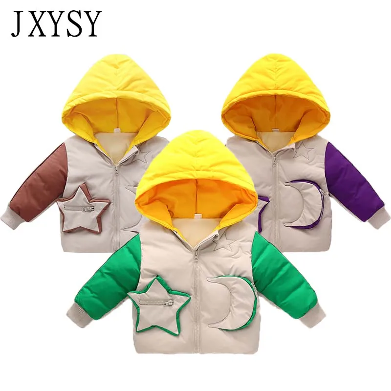

Kids Jacket 2019 Autumn Winter New Children Down Parka Baby Girls Jacket For Boys Coat Thick Warm Toddler Snowsuit Outerwear
