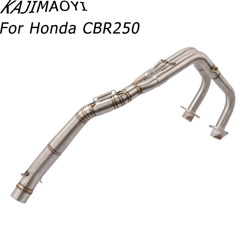KAJIMAOYI-выхлопная полная система передней трубы для Honda CBR250 CBR 250- без глушителя