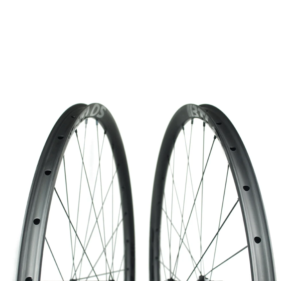 Cheap 650B MTB Cross-country trail carbon wheels with Novatec hub and pillar 1420 spoke - WM-i22-7-N 3