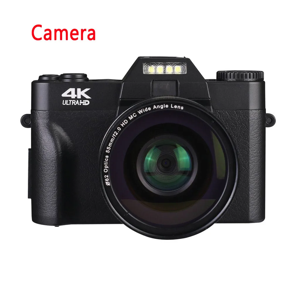 16X Digitial Camera 4K HD 30 Million Pixel Entry Mirrorless Digital Camera Vlog WIFI Camera for Beginner Teens digital camcorder Digital Cameras