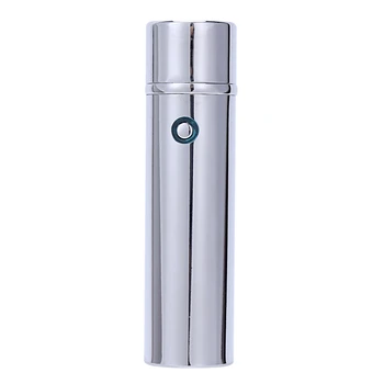 

6 Arc Lighter Plasma Electric Cigarette Lighter Metal Rechargeable Usb Lighters Six Cross Arc Pulse For Weed Tobacco(Silver)