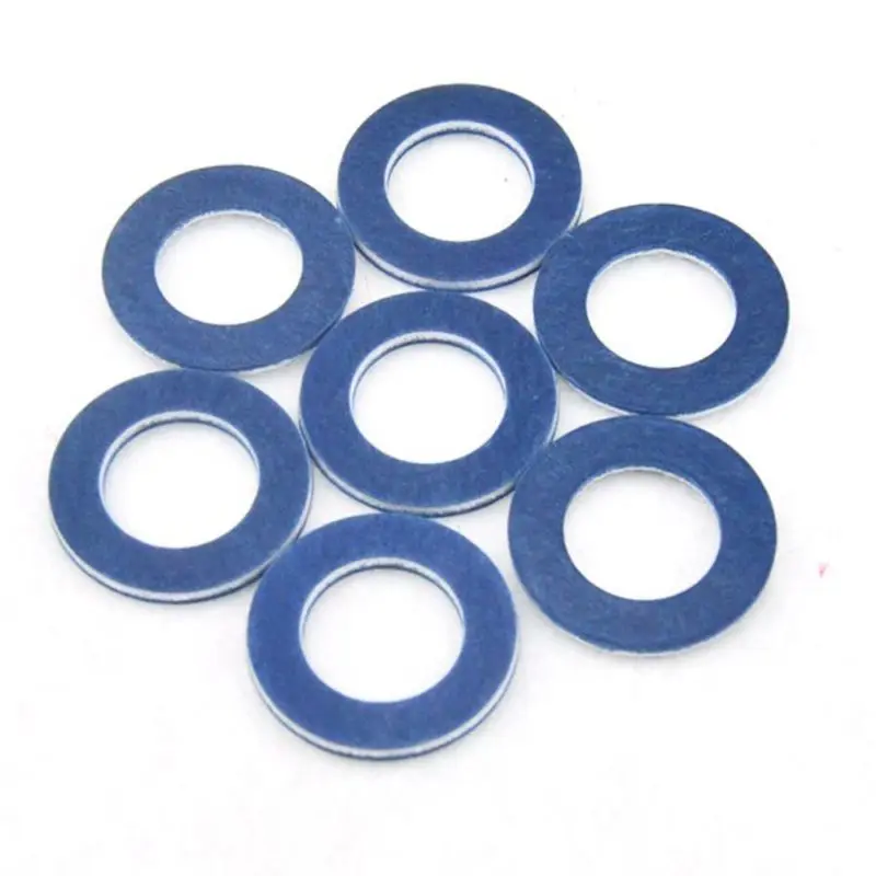 10pcs/Set Car Trucks Washers For TOYOTA Drain Plug Seal Engine Replacement Parts