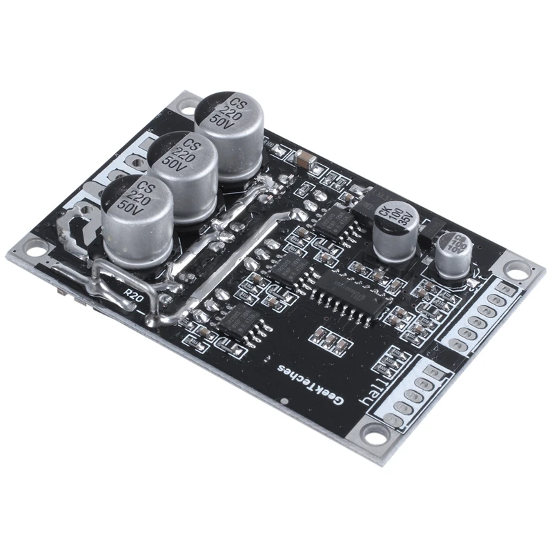 Топ! DC 12V 36V 500W бесколлекторный мотор контроллер Холла сбалансированный