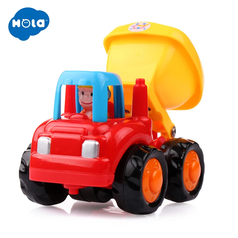 HOLA TOYS 326C+ 326D 2 шт./партия детская Игрушечная машина мини-самосвал Грузовые автомобили игрушки модель автомобиля для детей Подарки