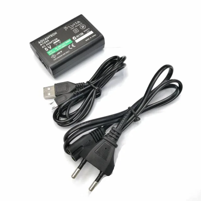 Для sony playstation psv ita Slim PS Vita psv 2000 EU/US Plug домашнее зарядное устройство питание 5 в адаптер переменного тока с usb-разъемом кабель для зарядки шнур