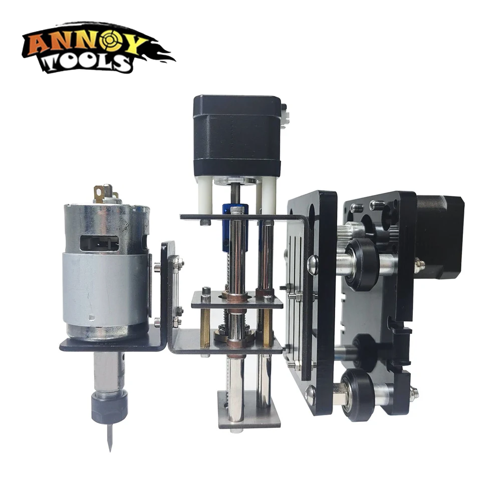 DIY Handware 775 Motor Z axis Liftable Kit CNC Router Z axis