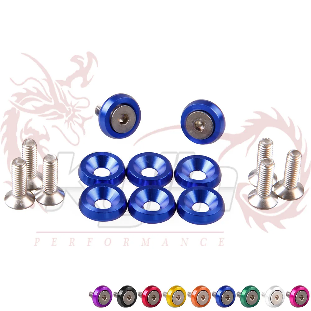 8 шт. M6 крышечные мойки/мойки и болты для Honda aluminum n ea010|fender washers|fender washers m6bolt washer |